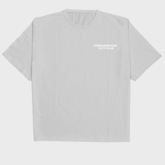 THEMASSROOM ELITE CLUB OVERSIZED- GREY MELANGE