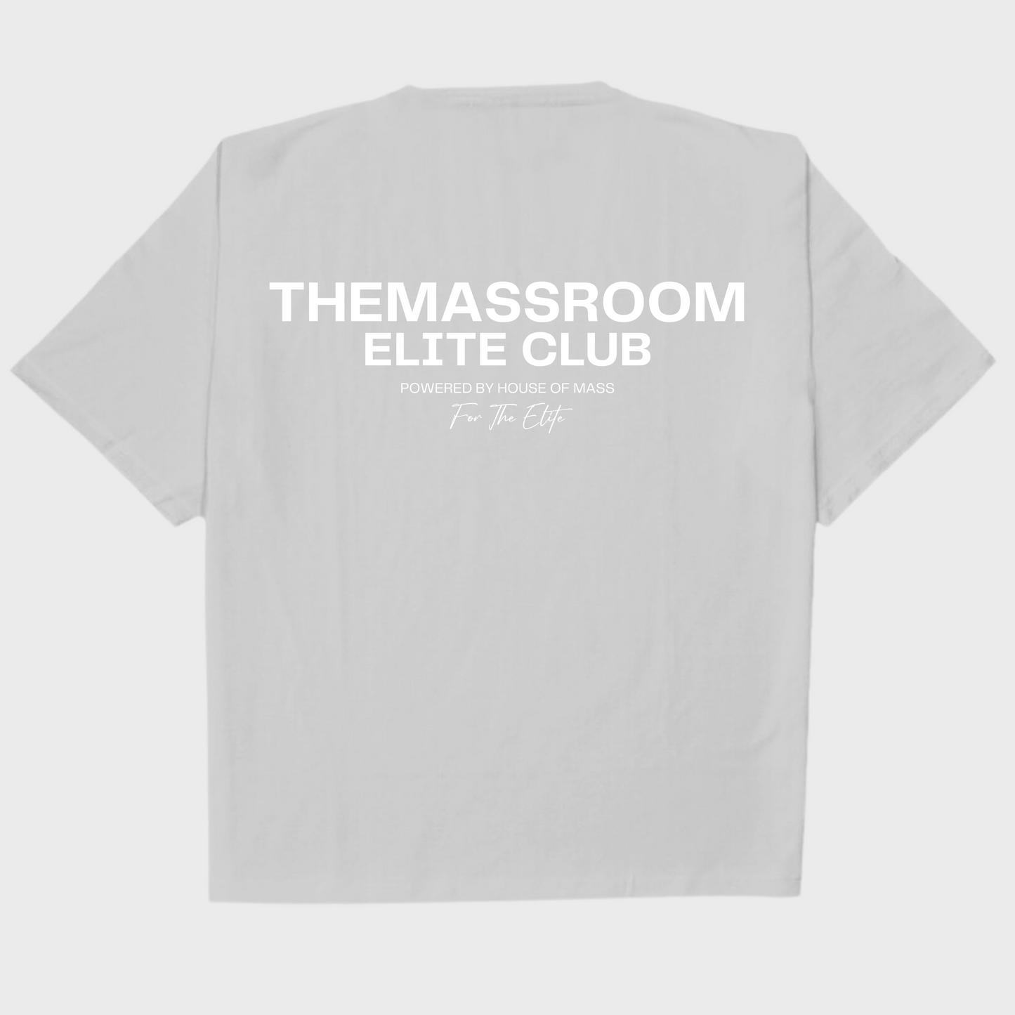 THEMASSROOM ELITE CLUB OVERSIZED- GREY MELANGE