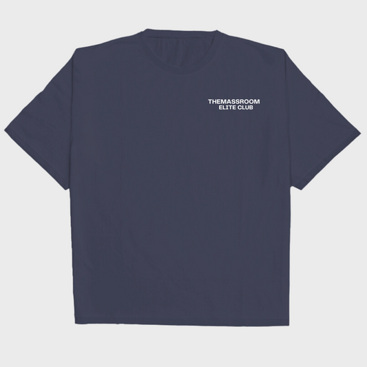 THEMASSROOM ELITE CLUB OVERSZIED- NAVY BLUE
