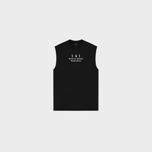 VINTAGE 141 TANK - BLACK