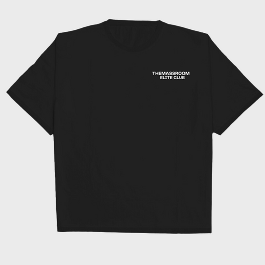 THEMASSROOM ELITE CLUB OVERSZIED- BLACK