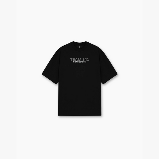 TEAM141 LIGHTWEIGHT OVERSIZED - BLACK