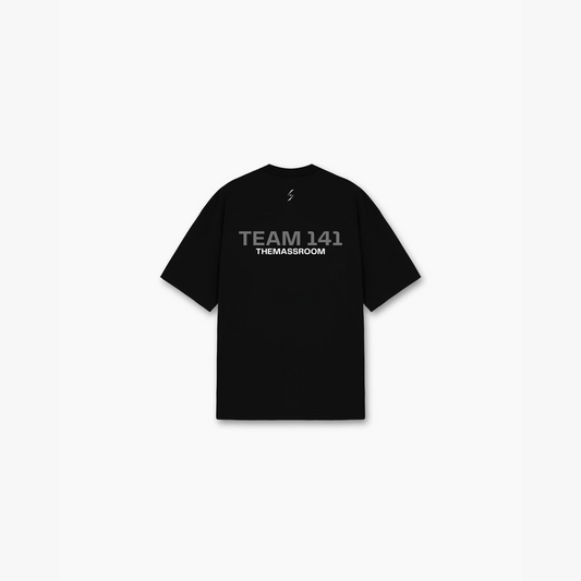 TEAM141 LIGHTWEIGHT OVERSIZED - BLACK