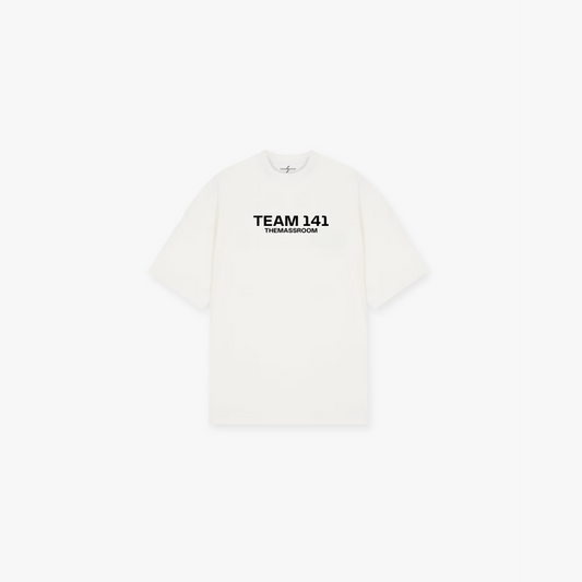 TEAM141 LIGHTWEIGHT OVERSIZED - WHITE