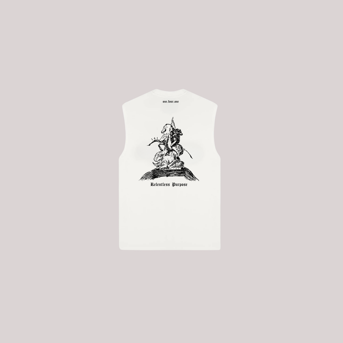 VINTAGE 141 TANK - WHITE