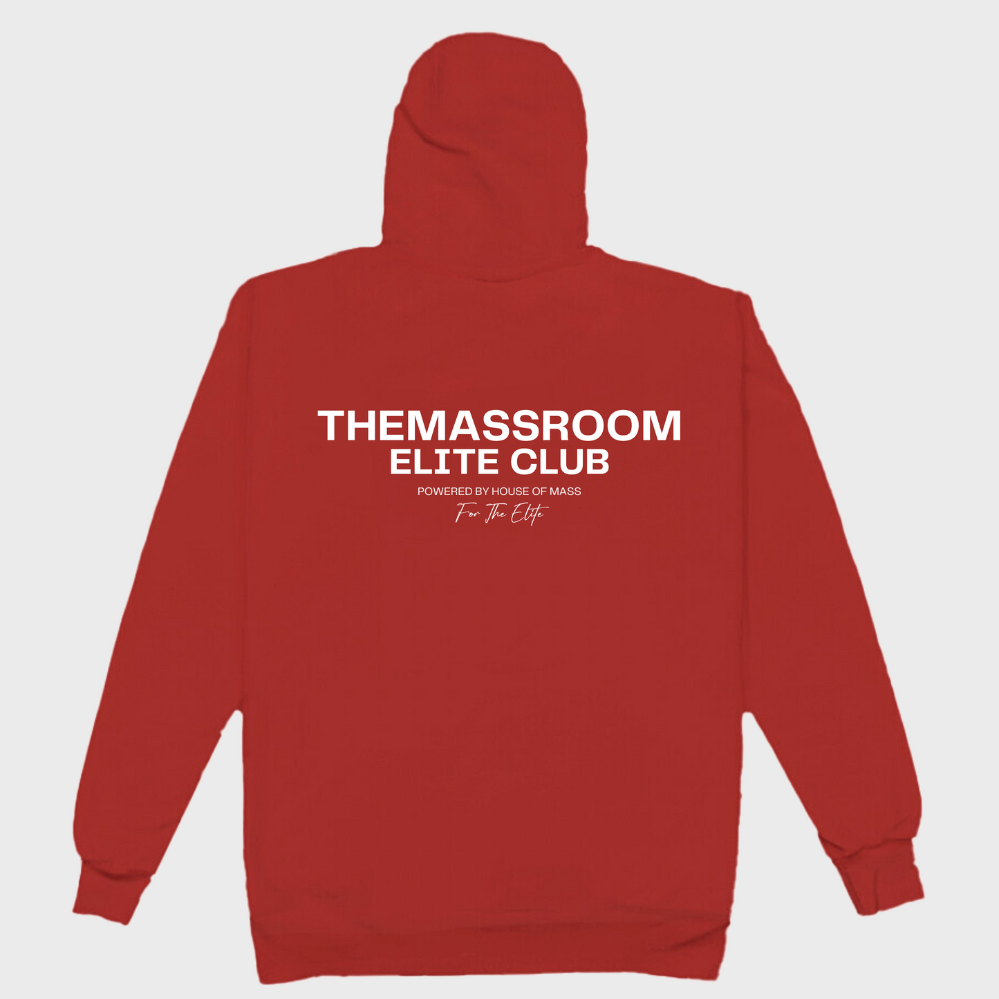 THEMASSROOM ELITE CLUB PREMIUM HOODIE - RED