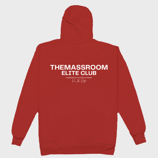 THEMASSROOM ELITE CLUB PREMIUM HOODIE - RED