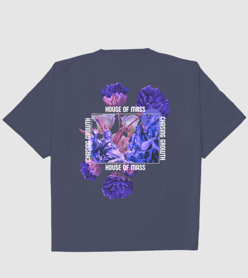 DIVINE BLOOM - OVERSIZED T-SHIRT