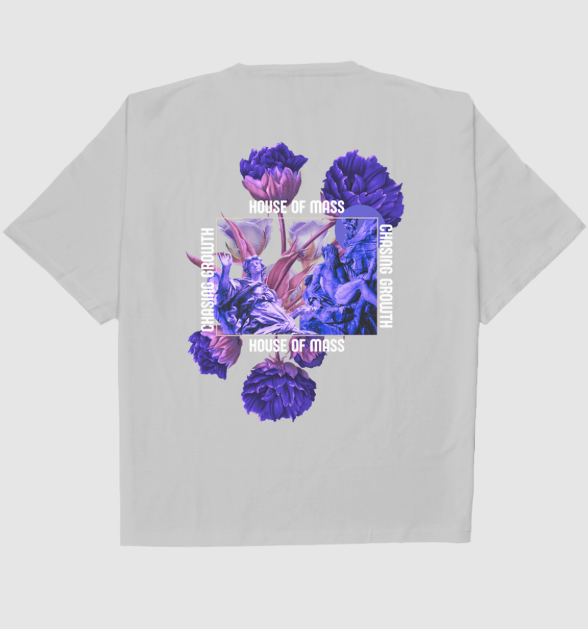 DIVINE BLOOM - OVERSIZED T-SHIRT