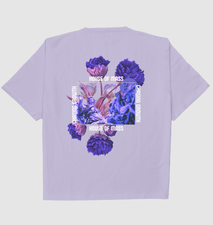 DIVINE BLOOM - OVERSIZED T-SHIRT