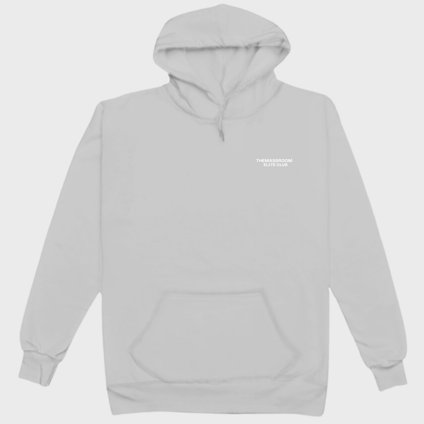 THEMASSROOM ELITE CLUB PREMIUM HOODIE - GREY MELANGE