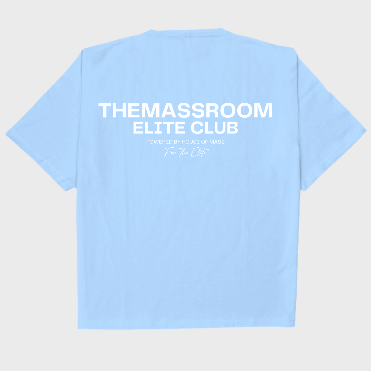 THEMASSROOM ELITE CLUB OVERSIZED- BABY BLUE