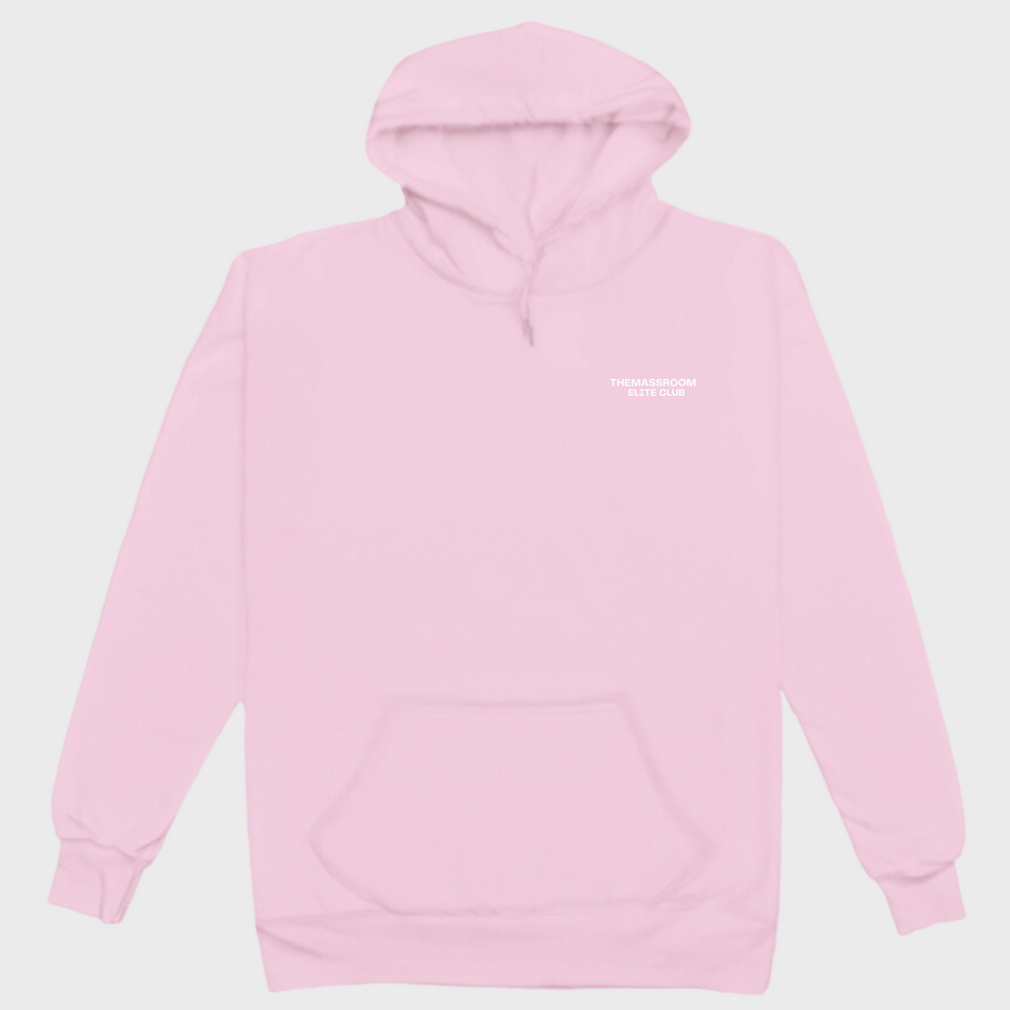 THEMASSROOM ELITE CLUB PREMIUM HOODIE - BABY PINK