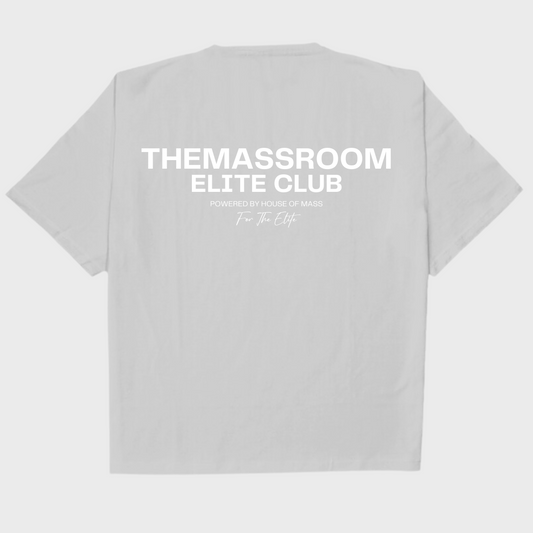 THEMASSROOM ELITE CLUB OVERSIZED- GREY MELANGE