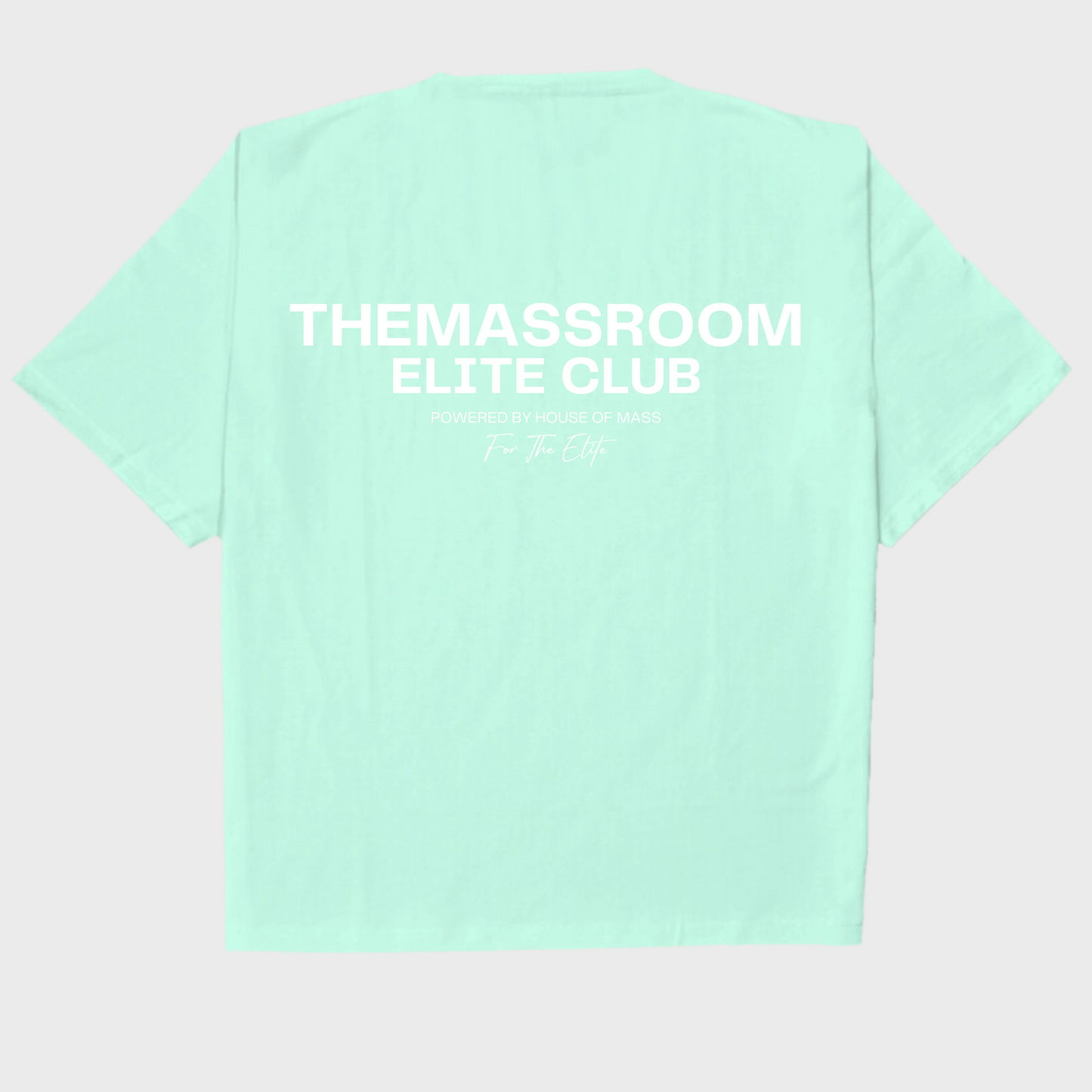 THEMASSROOM ELITE CLUB OVERSZIED- MINT GREEN