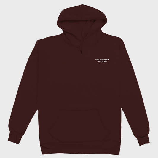 THEMASSROOM ELITE CLUB PREMIUM HOODIE - MAROON