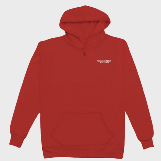 THEMASSROOM ELITE CLUB PREMIUM HOODIE - RED